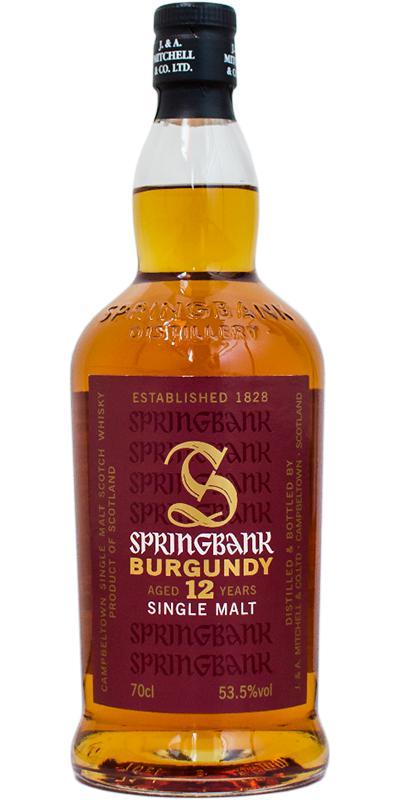 Springbank 12-year-old Burgundy