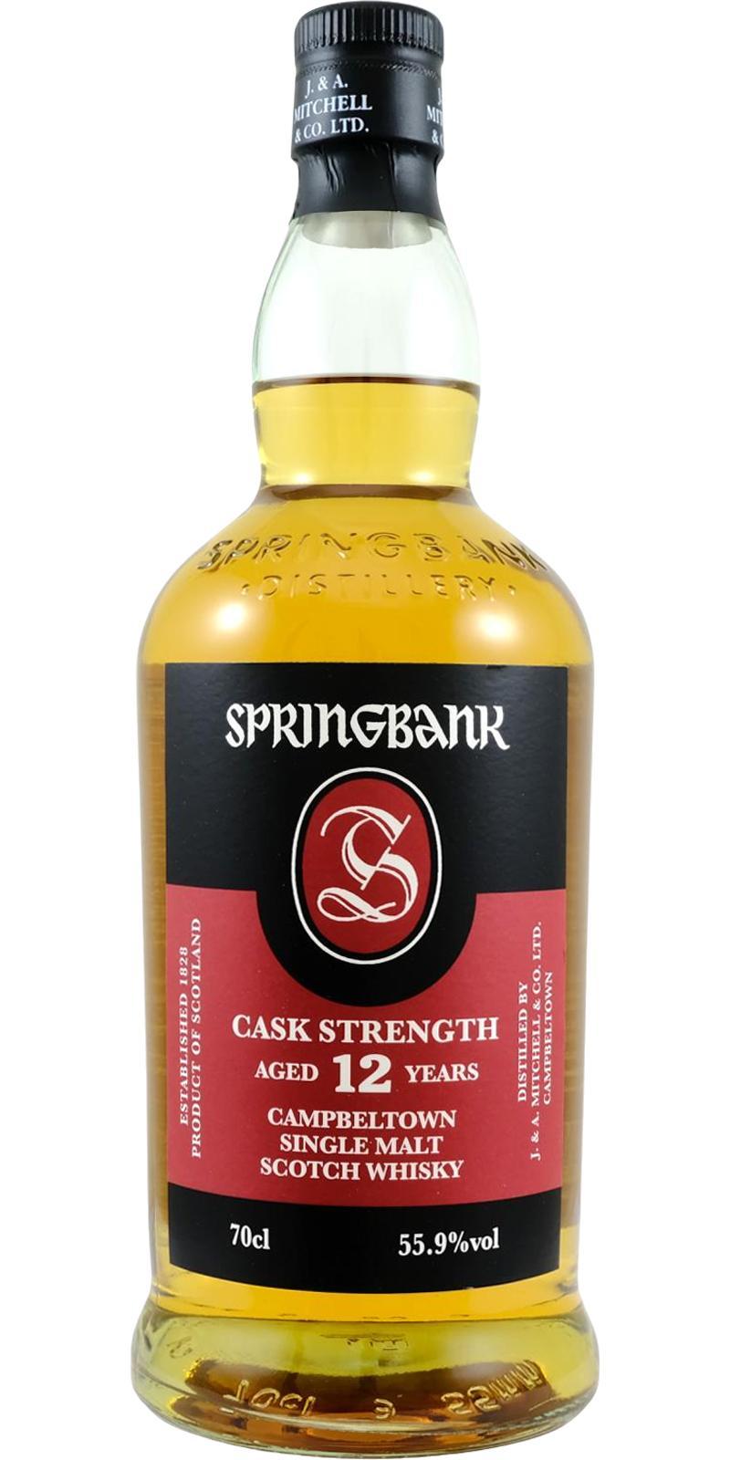 Springbank 12-year-old Cask Strength