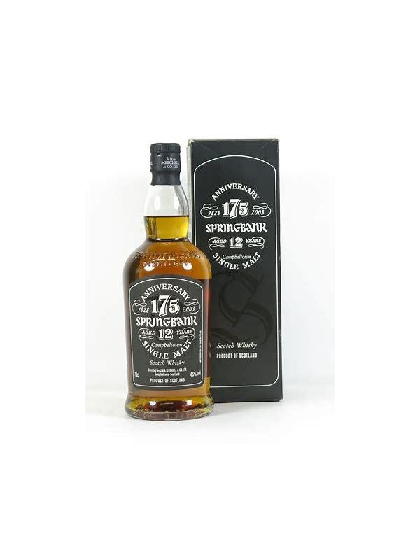 Springbank 12-year-old 175th Anniversary