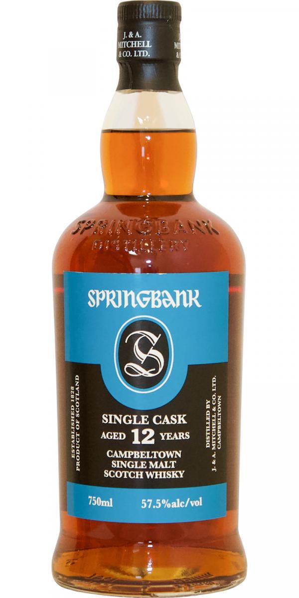 Springbank 12-year-old Burgundy Single Cask
