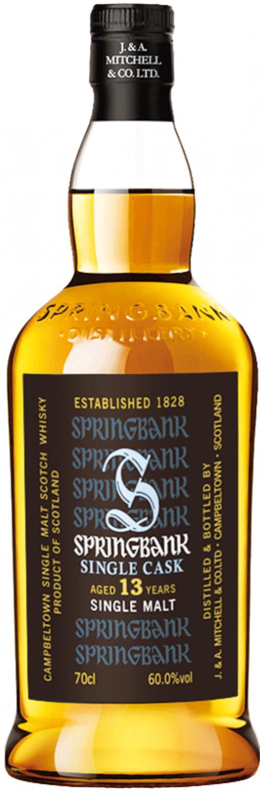 Springbank 13-year-old Single Cask