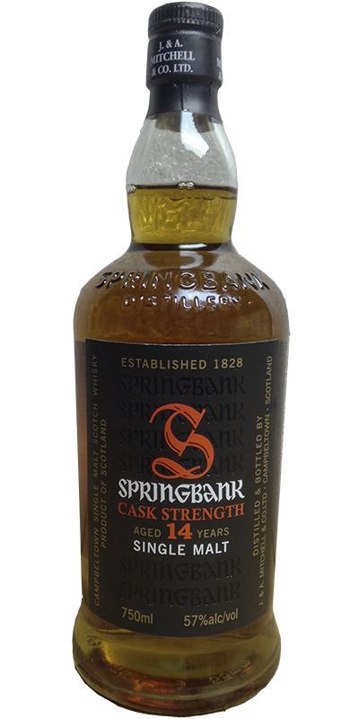 Springbank 14-year-old Cask Strength