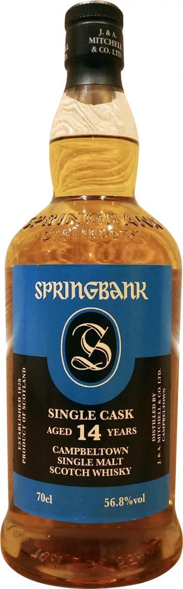 Springbank 14-year-old Single Cask