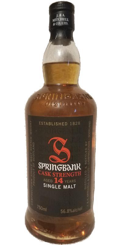 Springbank 14-year-old Cask Strength