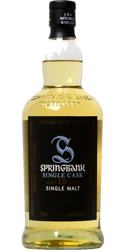 Springbank 15-year-old Single Cask