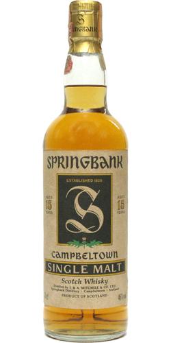 Springbank 15-year-old Green Thistle