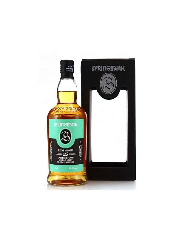 Springbank 15-year-old Rum Wood
