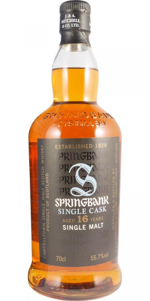 Springbank 16-year-old Single Cask
