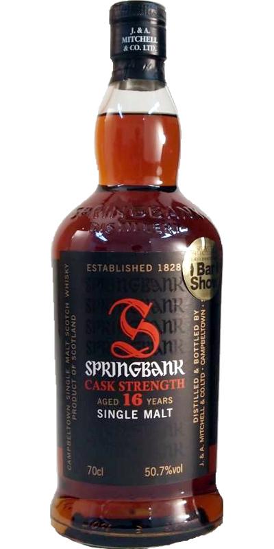 Springbank 16-year-old Cask Strength