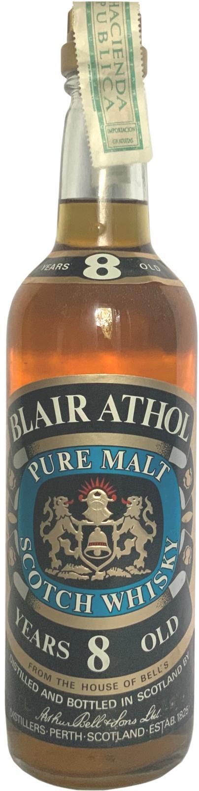 Blair Athol 08-year-old Pure Malt - Arthur Bell & Sons
