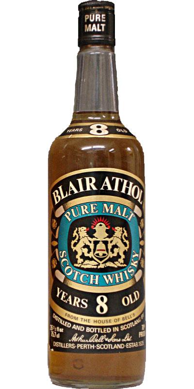 Blair Athol 08-year-old Pure Malt - Arthur Bell & Sons