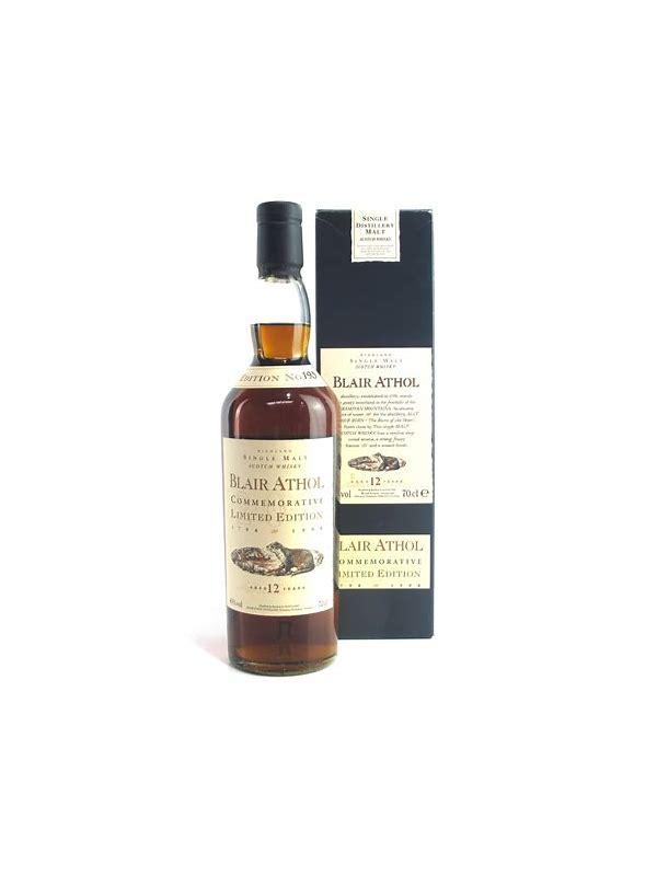 Blair Athol 12-year-old Commemorative Limited Edition 1798-1998