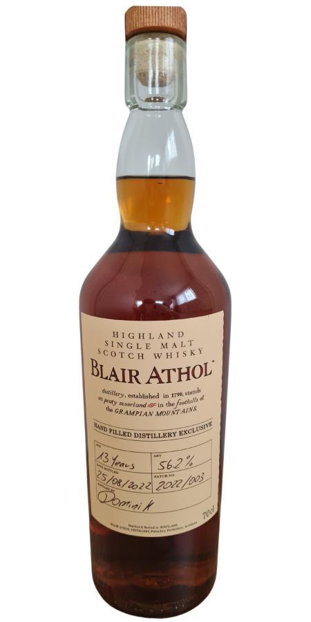 Blair Athol 13-year-old Hand Filled Distillery Exclusive