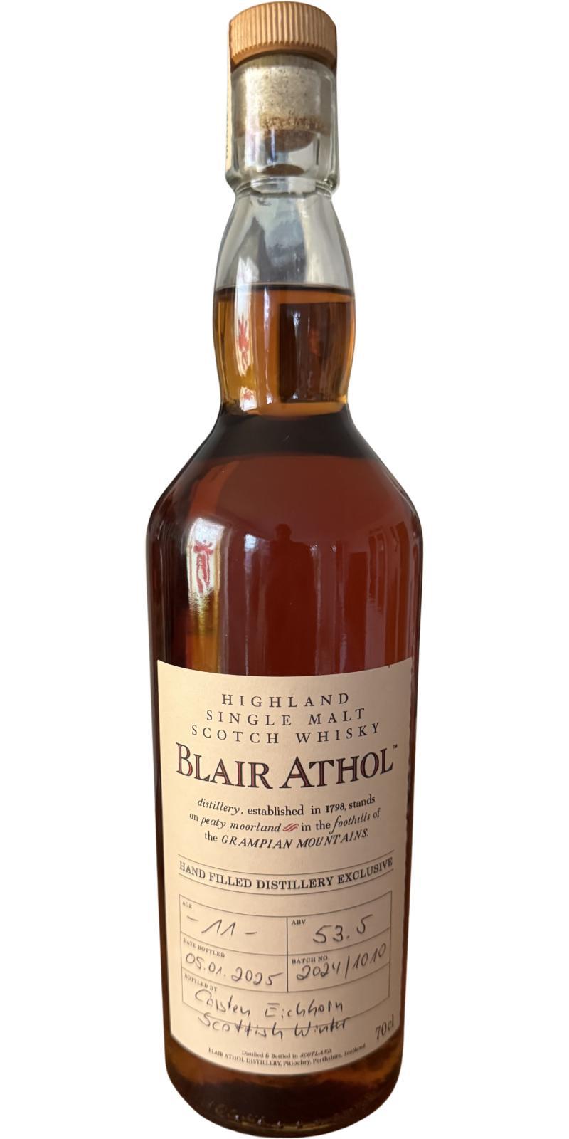Blair Athol 2013 Handfilled - Distillery only