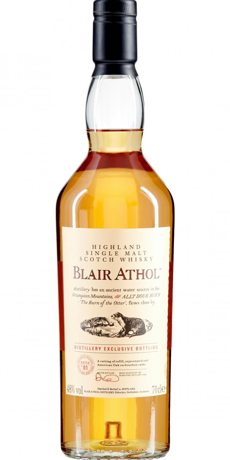 Blair Athol Distillery Exclusive Bottling Batch No.1