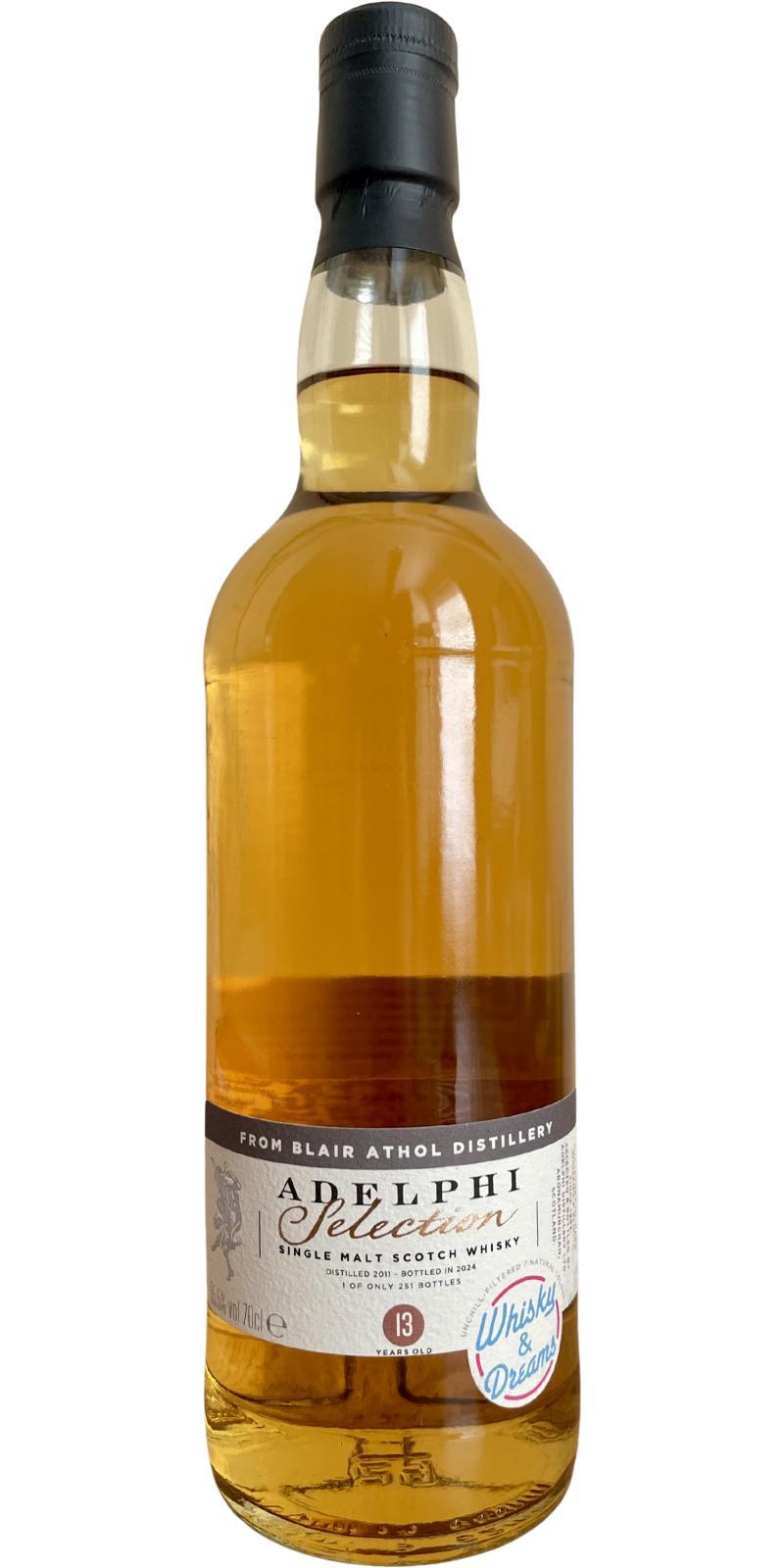 Blair Athol 2011 AD Selection