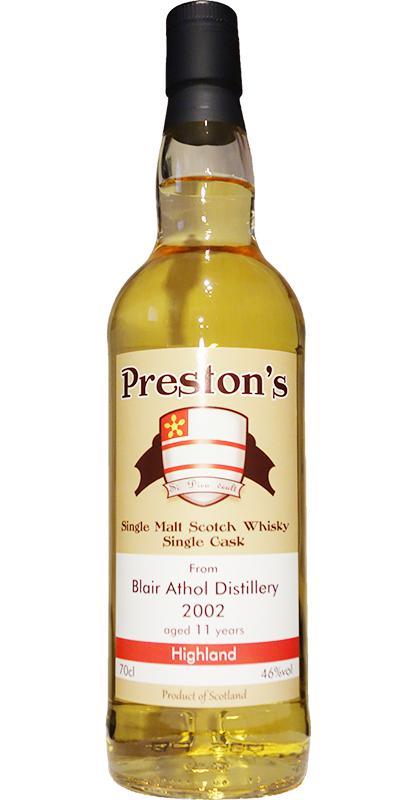 Blair Athol 2002 Bewh Preston's
