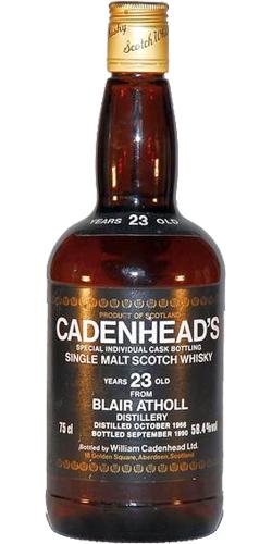 Blair Athol 1966 CA Dumpy Bottle