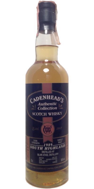 Blair Athol 1989 CA Authentic Collection