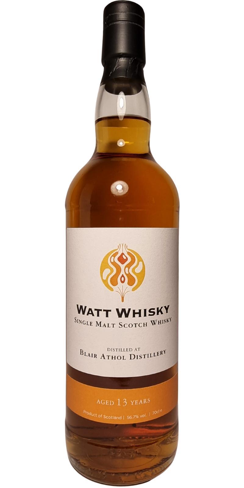 Blair Athol 2008 CWCL Watt Whisky