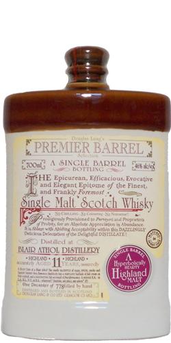 Blair Athol 11-year-old DL Premier Barrel Selection