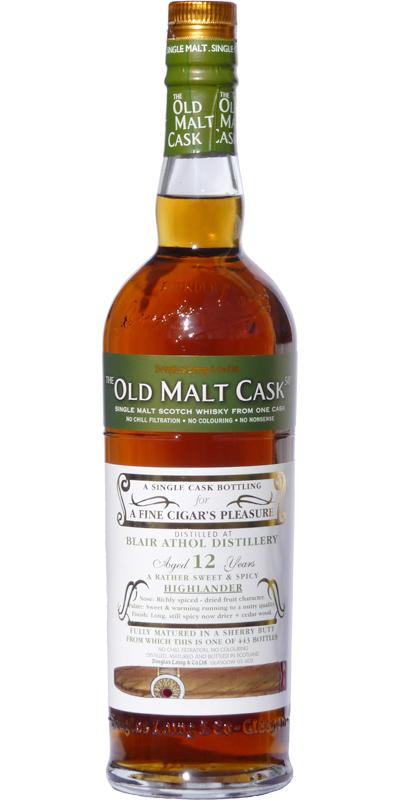 Blair Athol 12-year-old DL The Old Malt Cask - Cigar Malt