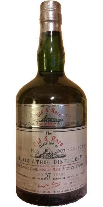 Blair Athol 1966 DL Old & Rare - The Platinum Selection