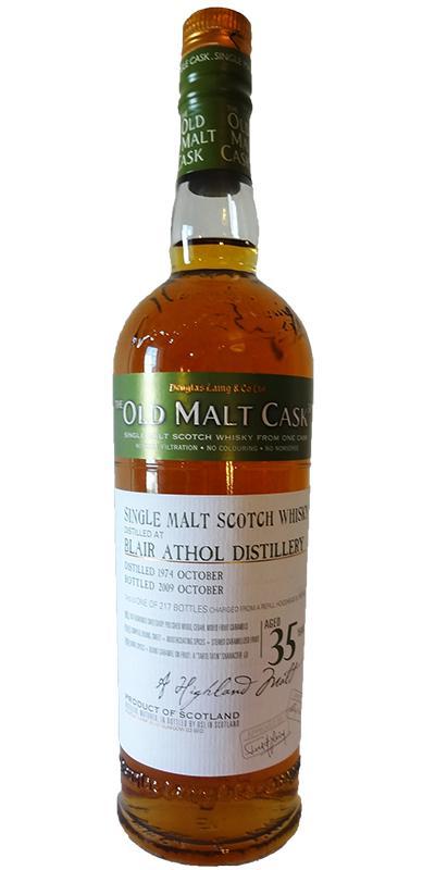 Blair Athol 1974 DL The Old Malt Cask