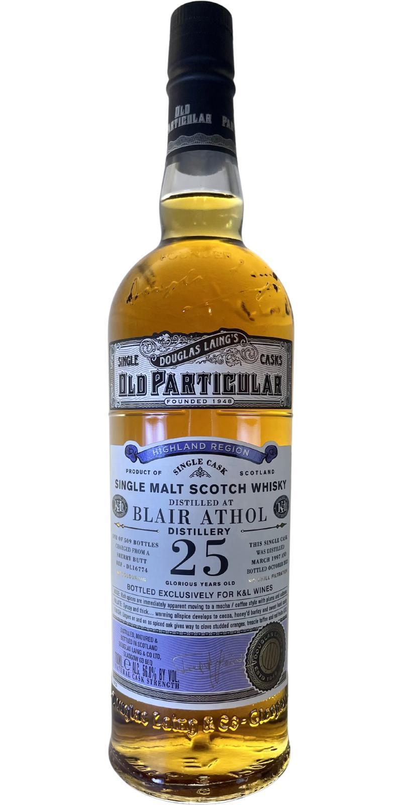 Blair Athol 1997 DL Old Particular