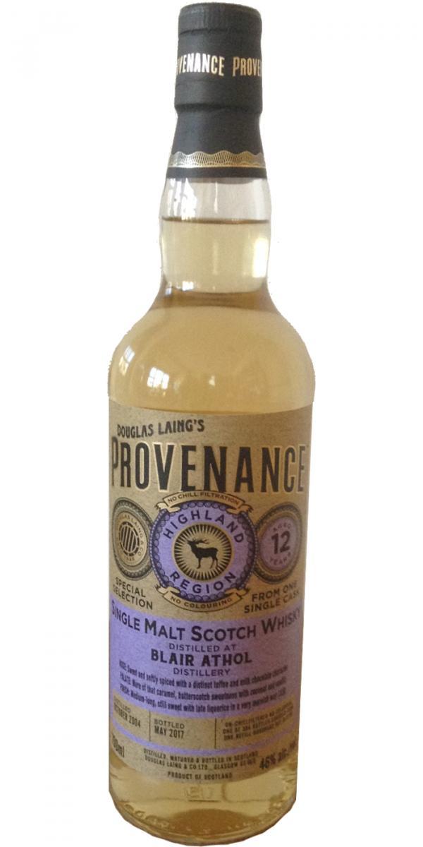 Blair Athol 2004 DL Provenance