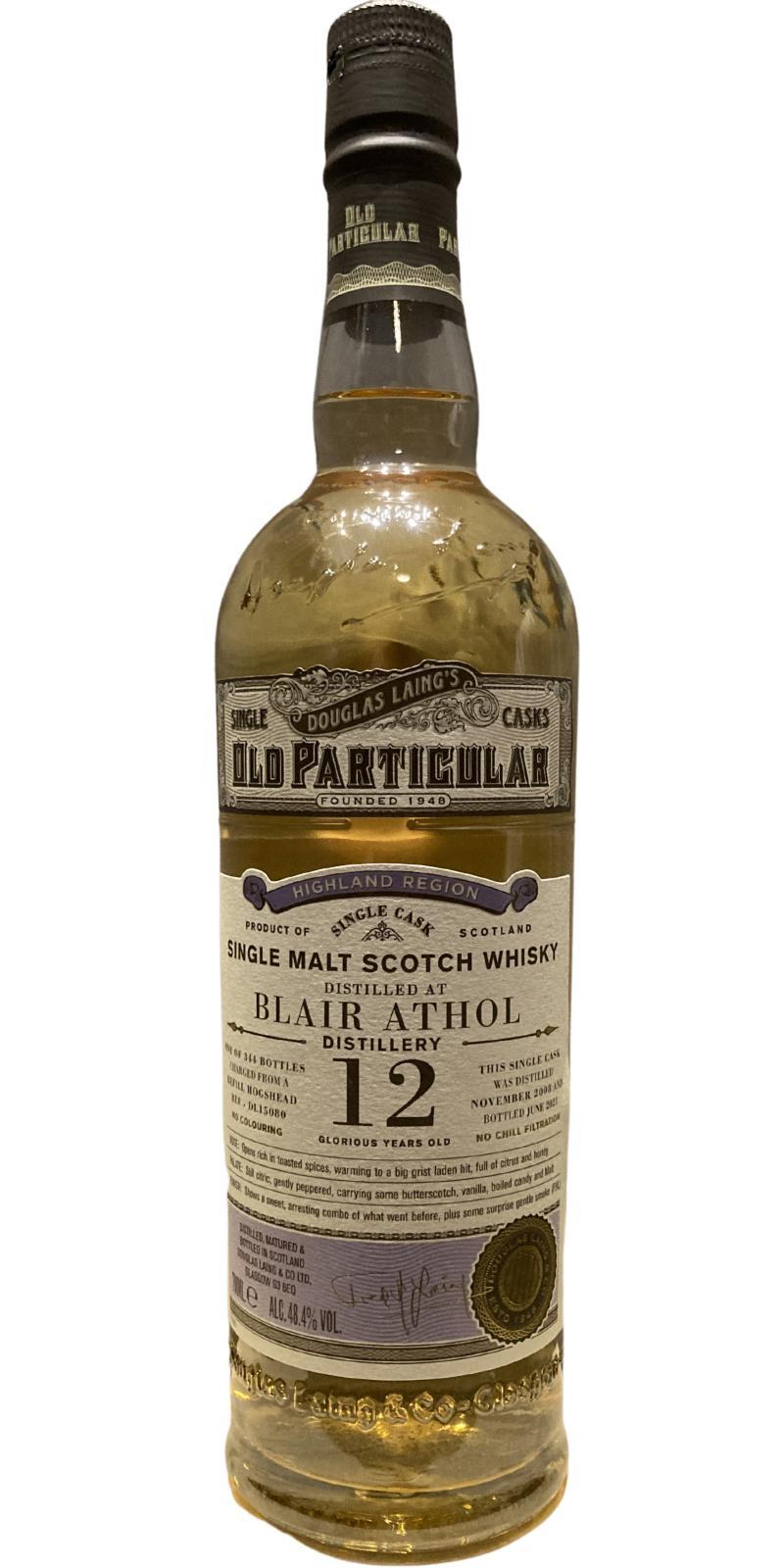Blair Athol 2008 DL Old Particular