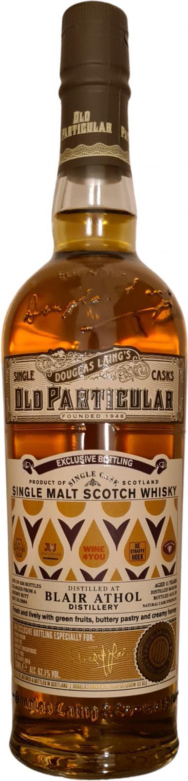 Blair Athol 2009 DL Old Particular - Exclusive Bottling