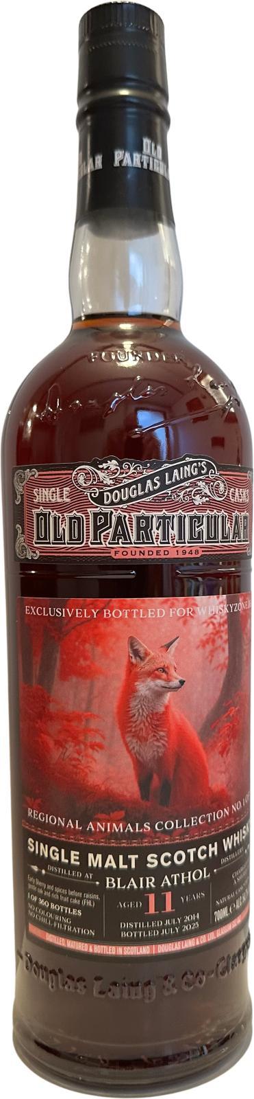 Blair Athol 2014 DL Old Particular - Regional Animals Collection No 1 of 5