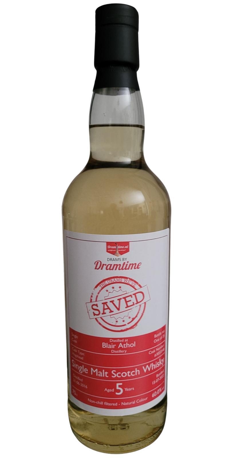 Blair Athol 2016 Drtm The Drams We've Saved