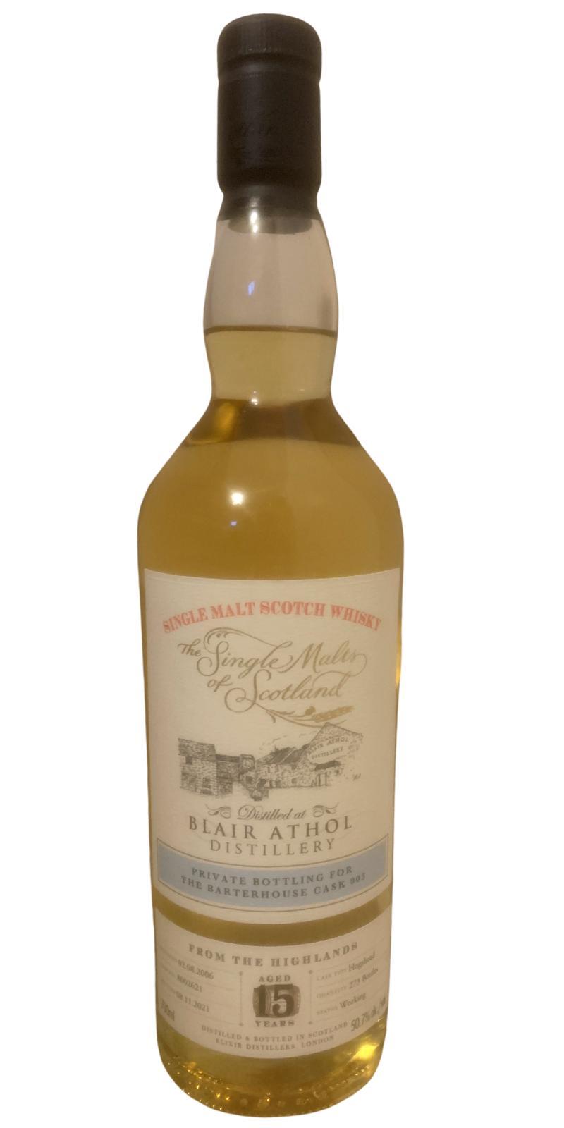 Blair Athol 2006 ElD The Single Malts of Scotland