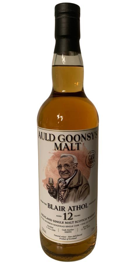 Blair Athol 2009 GWhL Auld Goonsy's