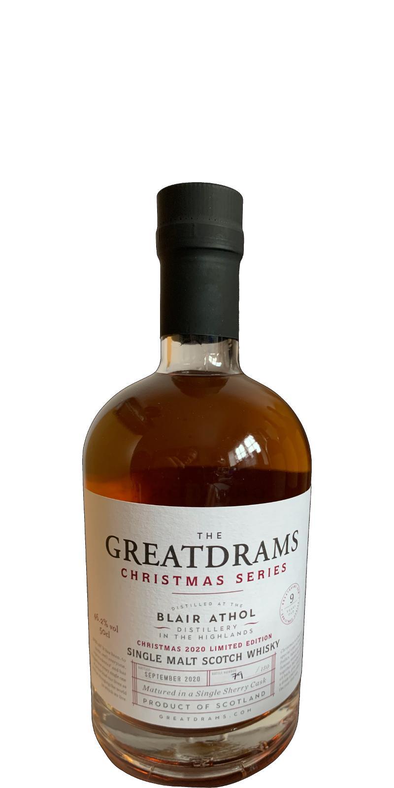 Blair Athol 09-year-old GtDr Christmas 2020 Special Release