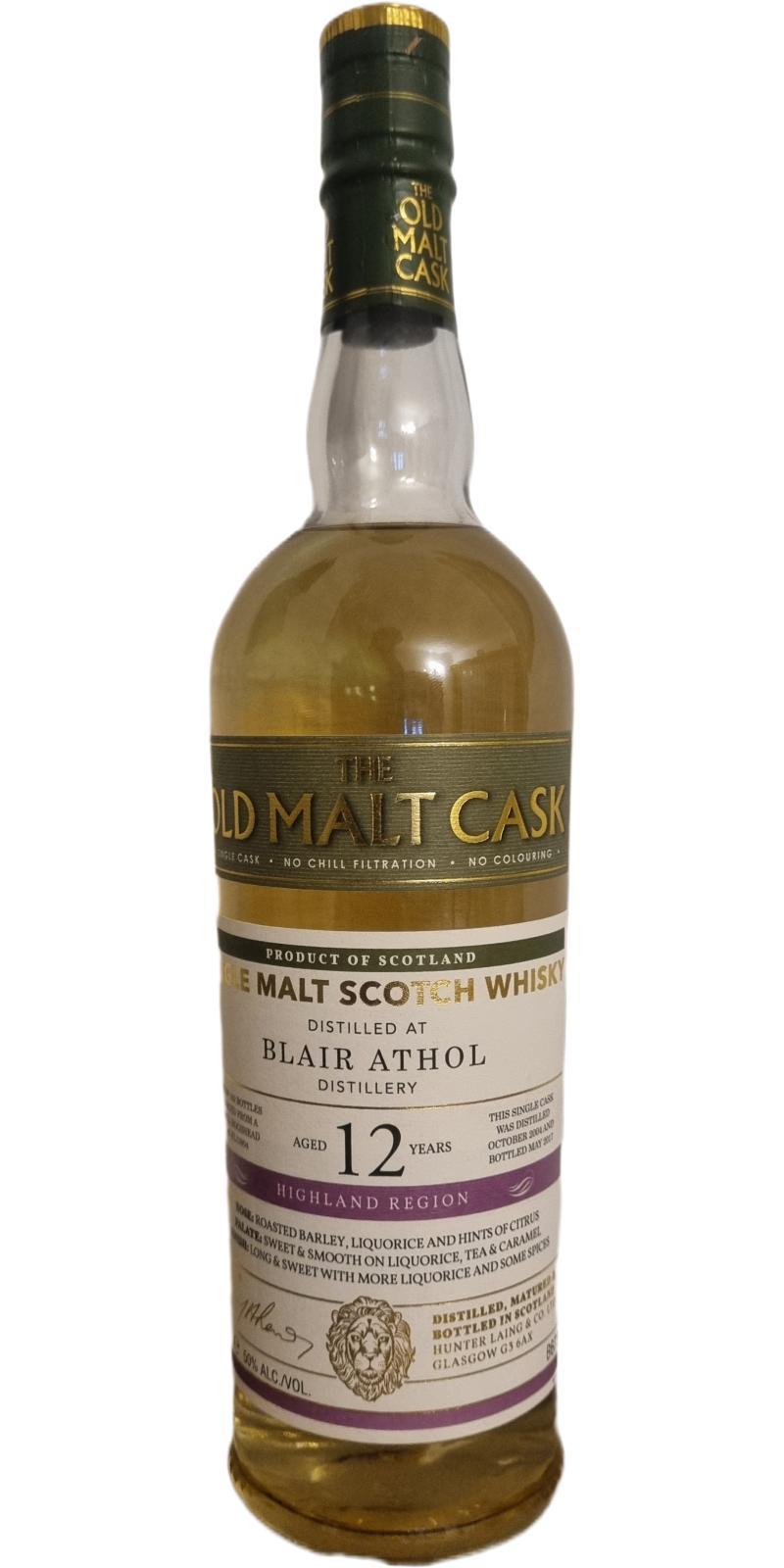 Blair Athol 12-year-old HL The Old Malt Cask