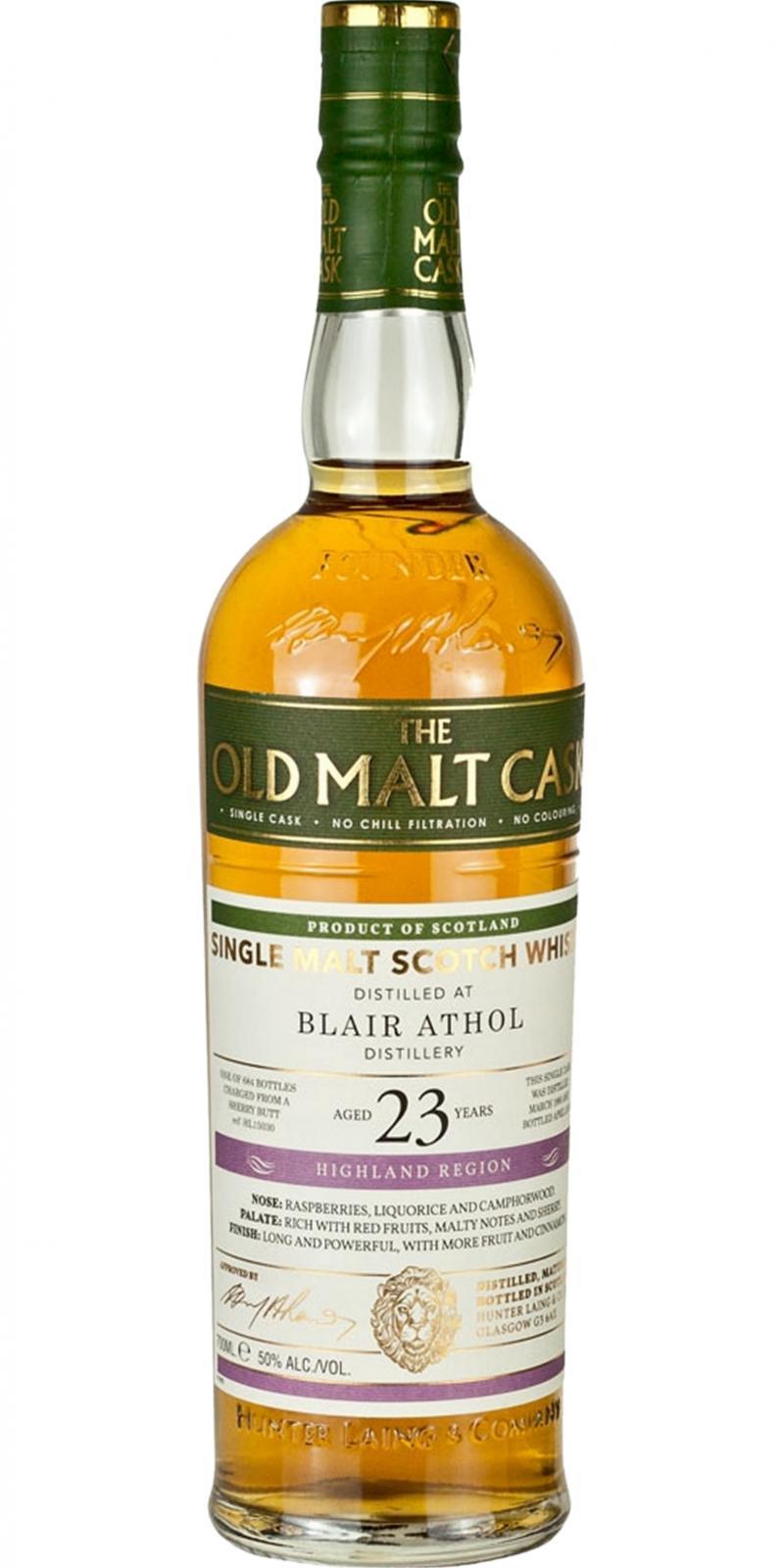 Blair Athol 1995 HL The Old Malt Cask