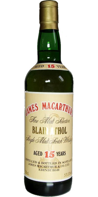 Blair Athol 15-year-old JM Fine Malt Selection