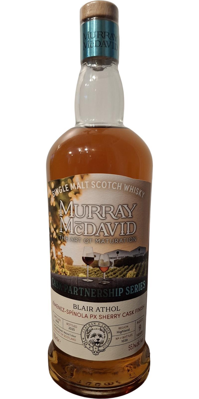 Blair Athol 2016 MM Cask Partnership