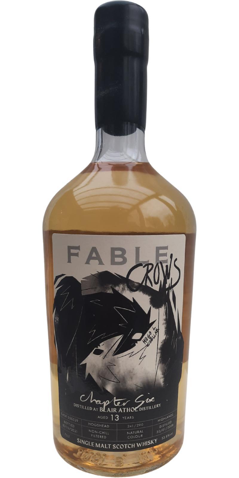 Blair Athol 2008 PSL Fable Whisky - Chapter Six