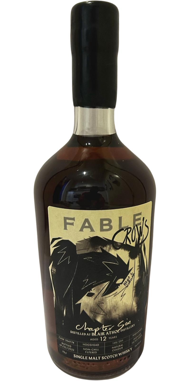 Blair Athol 2009 PSL Fable Whisky - Chapter Six