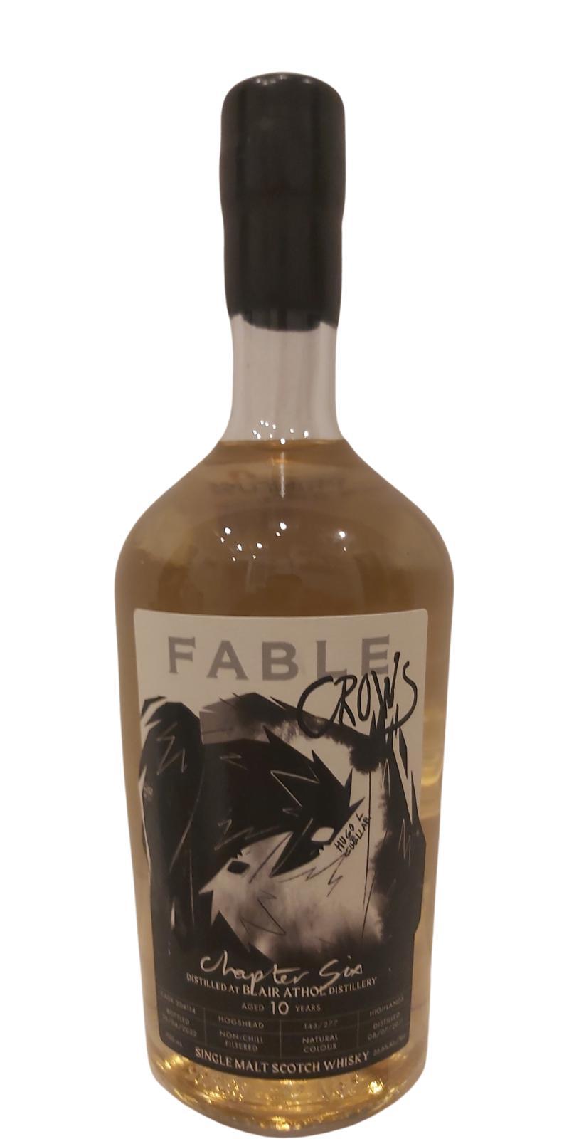 Blair Athol 2011 PSL Fable Whisky - Chapter Six