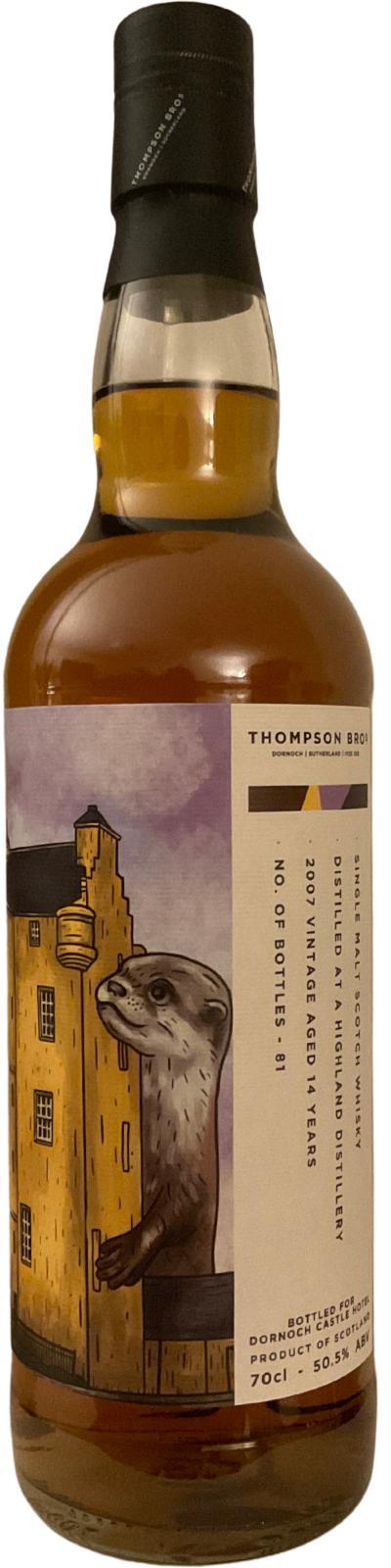 Highland Single Malt Scotch Whisky 2007 PST