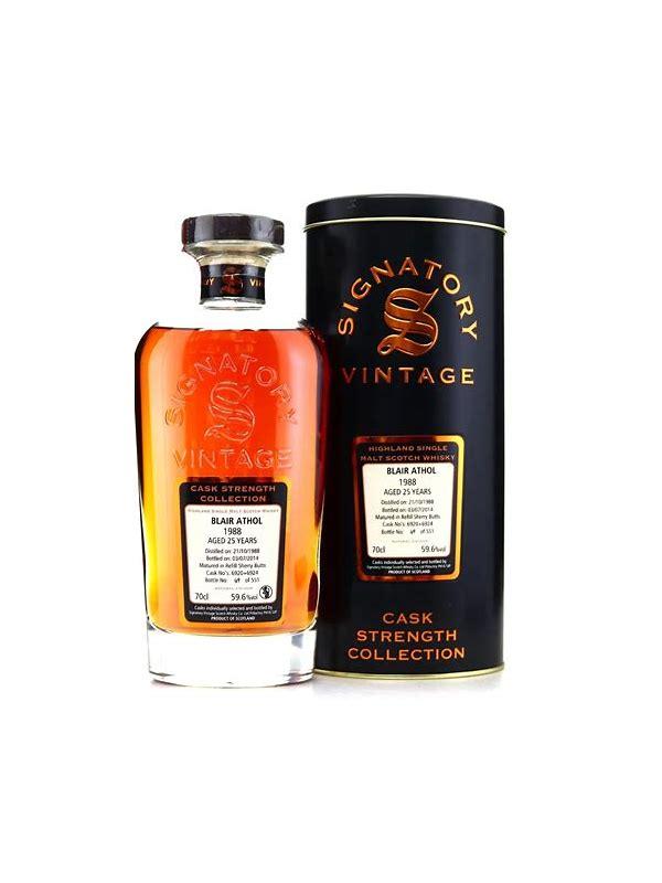 Blair Athol 1988 SV Cask Strength Collection