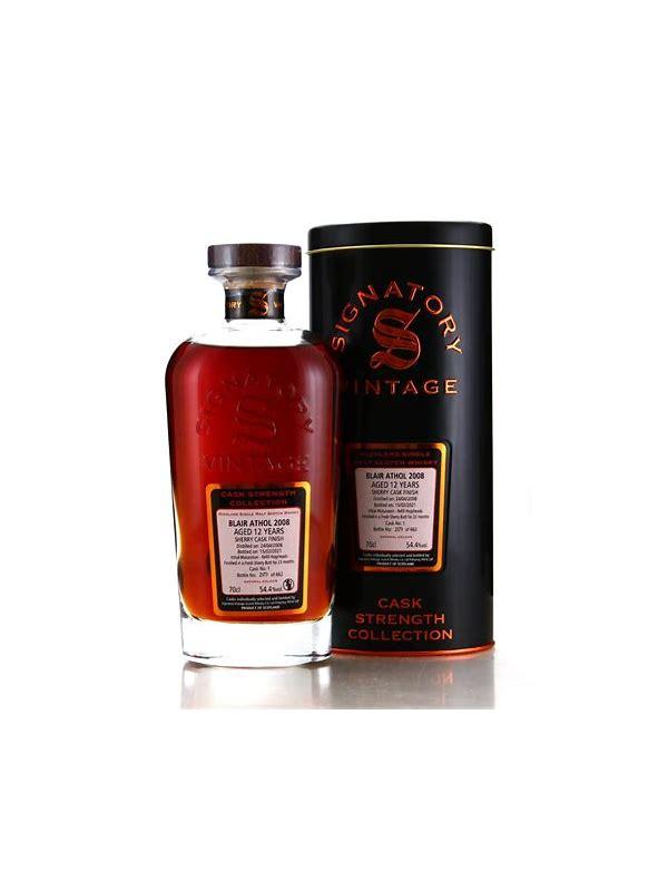 Blair Athol 2008 SV Cask Strength Collection
