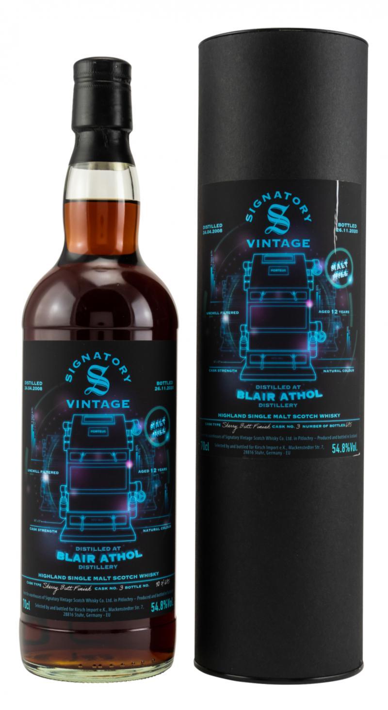 Blair Athol 2008 SV The Un-Chillfiltered Collection