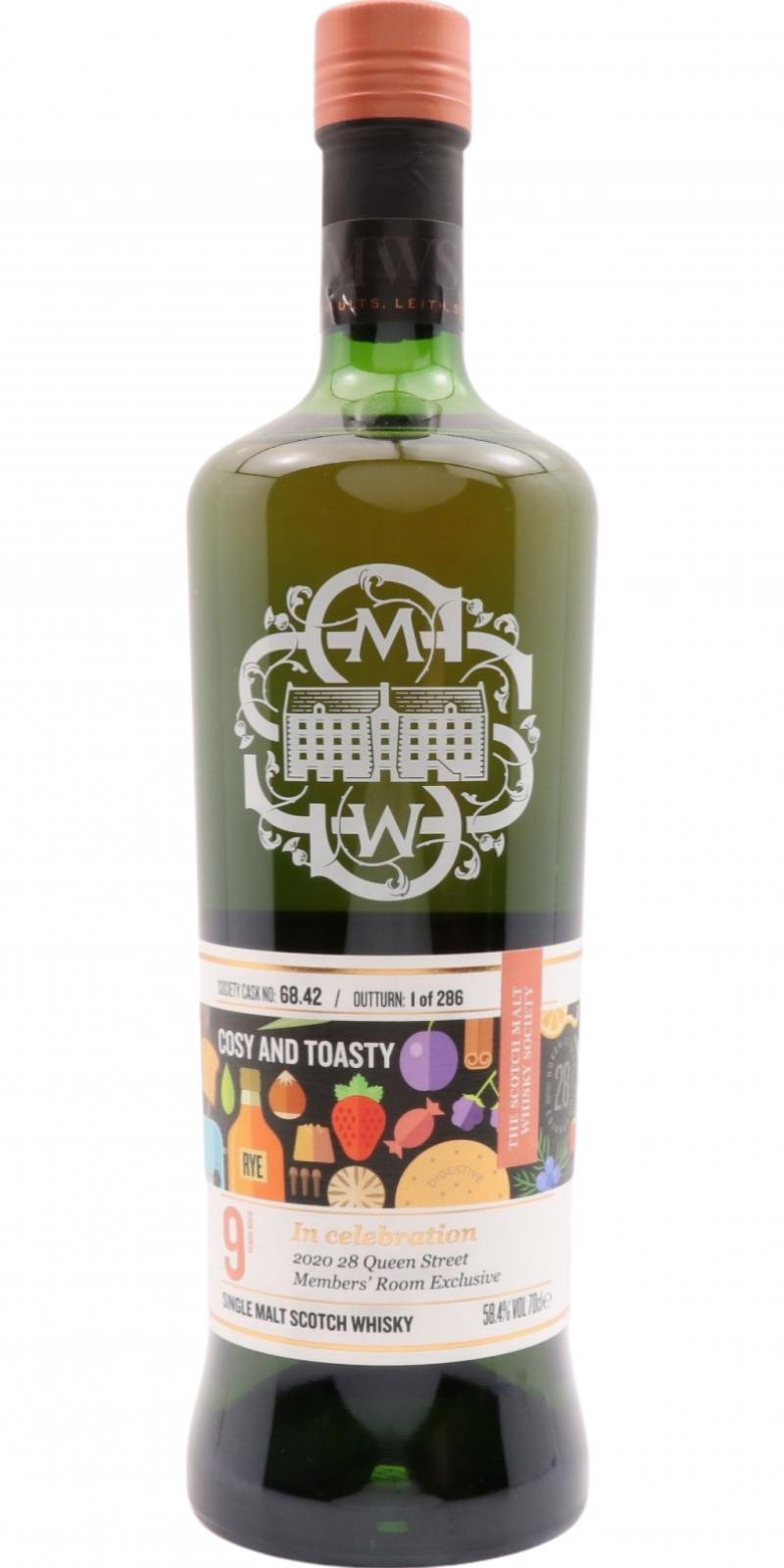 Blair Athol 09-year-old SMWS 68.42 Cosy and Toasty