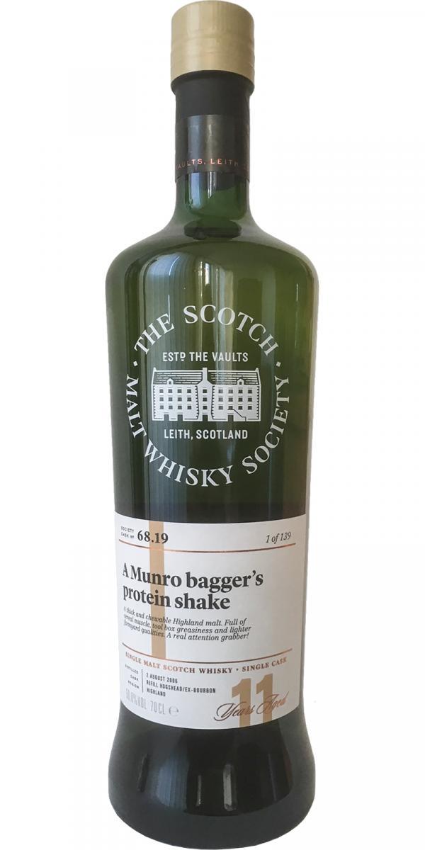Blair Athol 2006 SMWS 68.19 A Munro bagger's protein shake